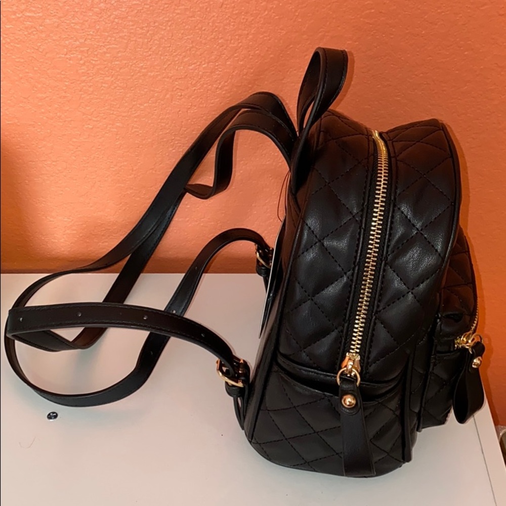 Black Mini Backpack